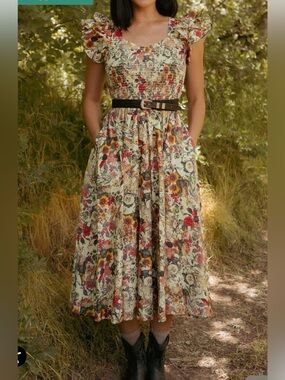 Ivy City Co Hattie Dress Fall Floral